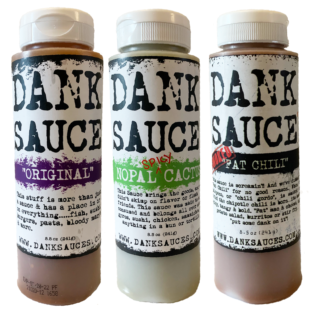 Dank Sauces - Three Pack